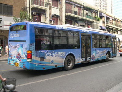 上海公交車(chē)廣告